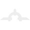 Ekena Millwork Ericson Architectural Grade PVC Gable Bracket, 72"W x 27"H x 2"D x 6"F, 9/12 Pitch GBP072X27X0206ERI00 - alternate 3